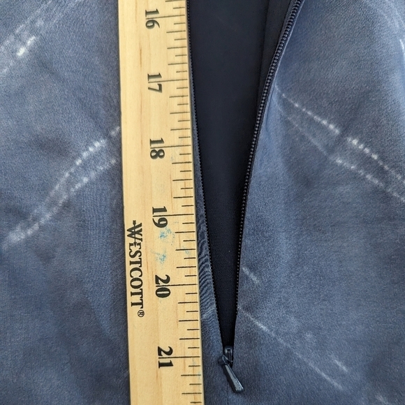 ANNE Klein abstract print sleeveless silk dress size 8 - Picture 10 of 13